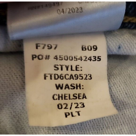 Favorite Daughter Womens The Vivi High Rise Long Straight Chelsea Jeans Size 30 - Picture 14 of 15